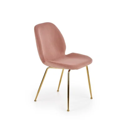 CHAIR K 381, PINK / GOLD